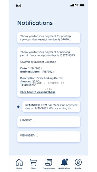 Notifications